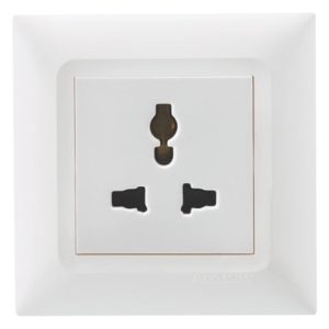Elvira Universal Socket 6a 3 Pin-800120