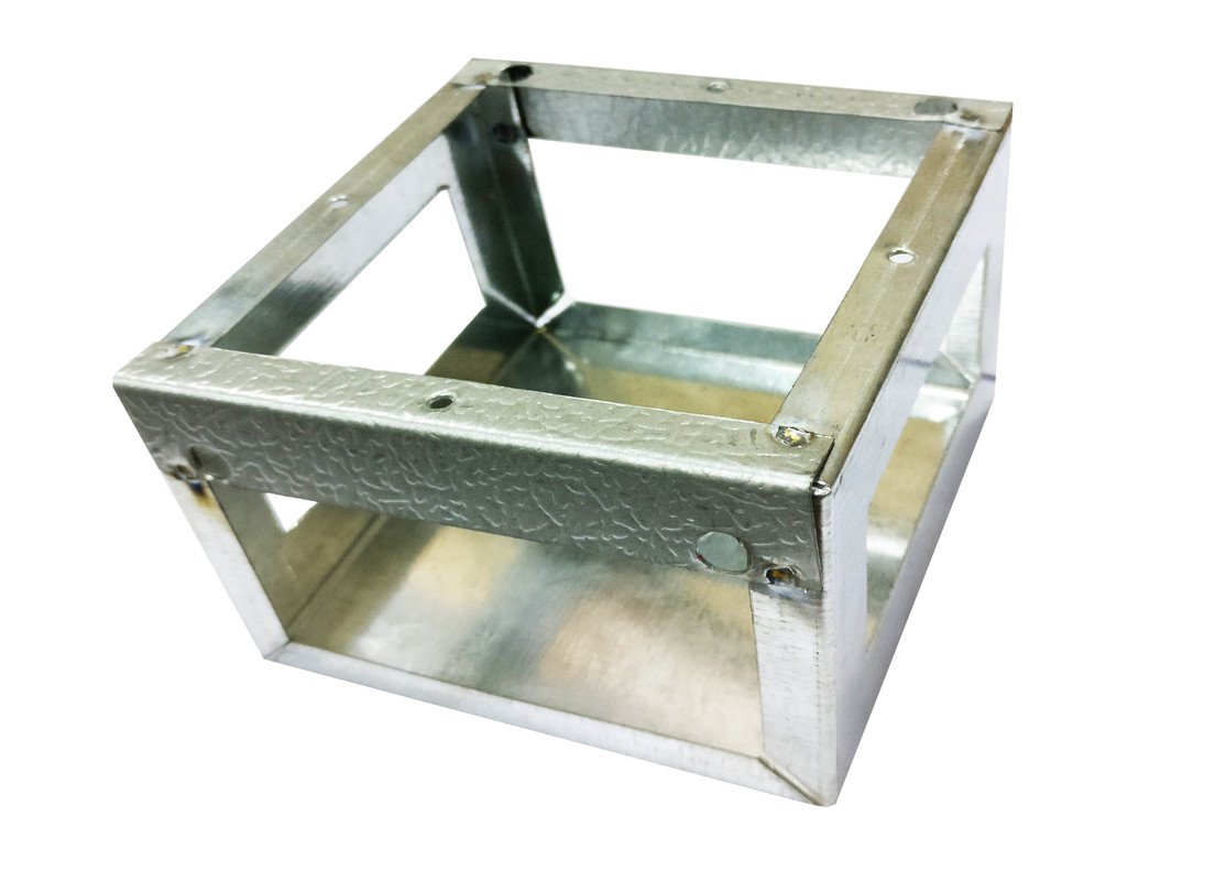 Metal junction box 15x4