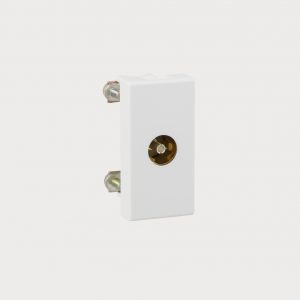 LEGRAND MYRIUS TV CO-AXIAL SOCKET WHITE NRI-673050