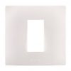 LEGRAND LYNCUS PLATE+FRAME 1M WHITE-677501