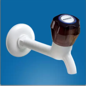 Watertec M Series L- Body Bib Tap 1/2"-White