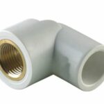Sumolex Pvc Brass Elbow 1" X 1/2"