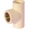 Finolex Cpvc Red Brass Tee 1" X 1/2"