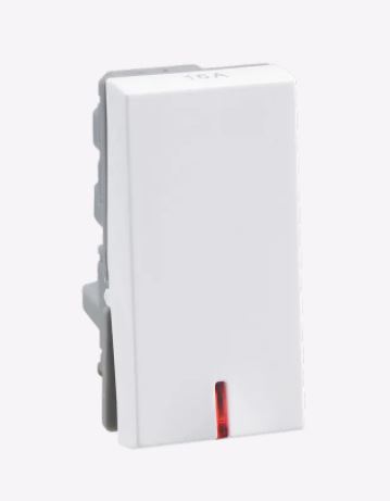 LEGRAND LYNCUS 16A SWITCH 1W1M IND WHITE-677211