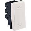 LEGRAND LYNCUS 6A SWITCH 2W1M WHITE-677201