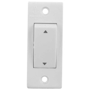 Anchor Pentachery 2w Switch 6 A White 38207