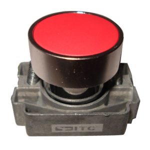 Push Button Switch Without Element -Red