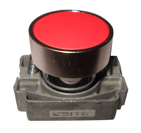 Push Button Switch Without Element -Red