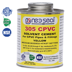 Neo Seal Solvent Cement Cpvc 59ml