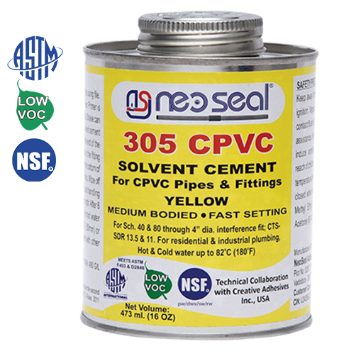 Neo Seal Solvent Cement Cpvc 59ml