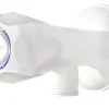 Watertec M Series Right Angle Stop Valve 1/2-Ivory