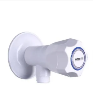 Watertec M Series Right Angle Stop Valve 1/2-White