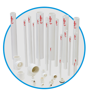 Finolex U Pvc Pipe(48.26mm) 1 1/2" Shc40