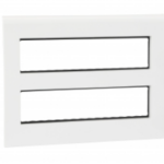 LEGRAND MYRIUS PLATE+FRAME 16M WHITE NRI-673216