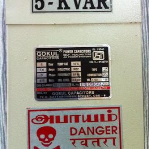 Gokul Power Capacitor 3p 5kvr