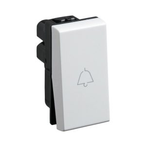 LEGRAND MYRIUS 6A BELL PUSH 1W1M WHITE NRI-673020