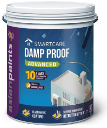 Asianpaints Smart Care Advanced Damp Proof White 10ltr