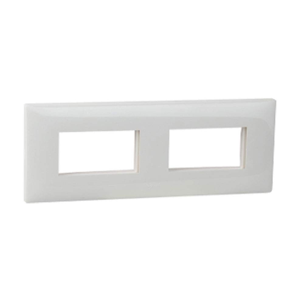 LEGRAND MYRIUS PLATE+FRAME 6M WHITE-679506