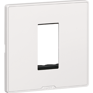 LEGRAND MYRIUS PLATE+FRAME 1M WHITE-679501