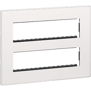 LEGRAND MYRIUS PLATE+FRAME 16M WHITE-679516