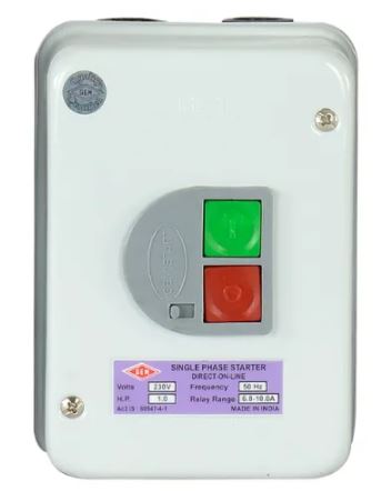 Gem 1 Hp S/p Button Starter 6 to 10 Amps