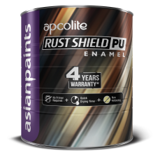 Asian Paints Apcolite Rust Shield Enamel  Brown 4lt