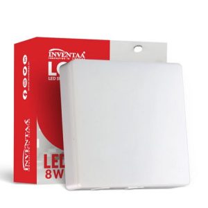 Inventaa Led Surface Light Lois 8W- Square