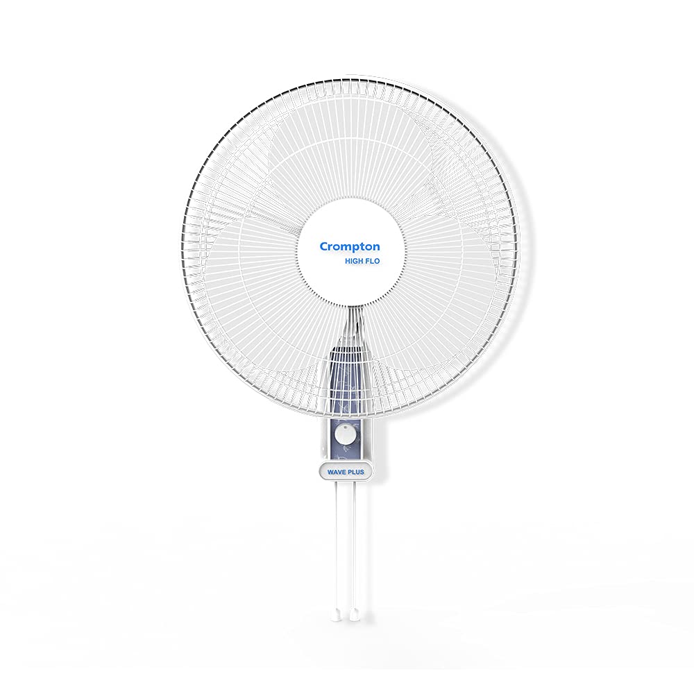 Crompton Wall Mounting Hiflo Wave Plus White