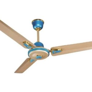 CG Celling Fan Decora Metalic Aqua Gold 600/1200mm