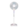 Cg Pedestal  Fan Hiflo Wave White 400mm