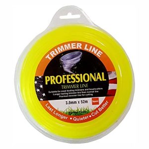 Professional Trimmer Line BC Rope  3mm 50mtr White(Square)