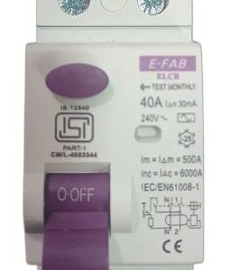 E-fab ELCB Dp 40 Amps 30ma