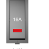 Av Aqva 1 Way Switch- A108 16A