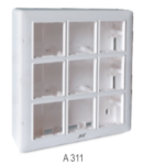 Av Surface Box 6module