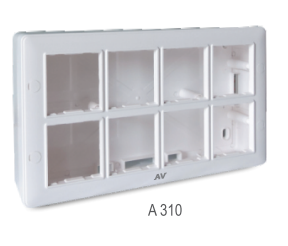 Av Surface Box 16module