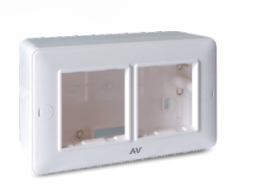 Av Surface Box 1 Module