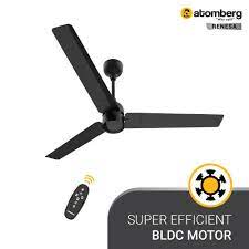 Atomberg Renesa Matte Finish Mid Night Black 1200mm