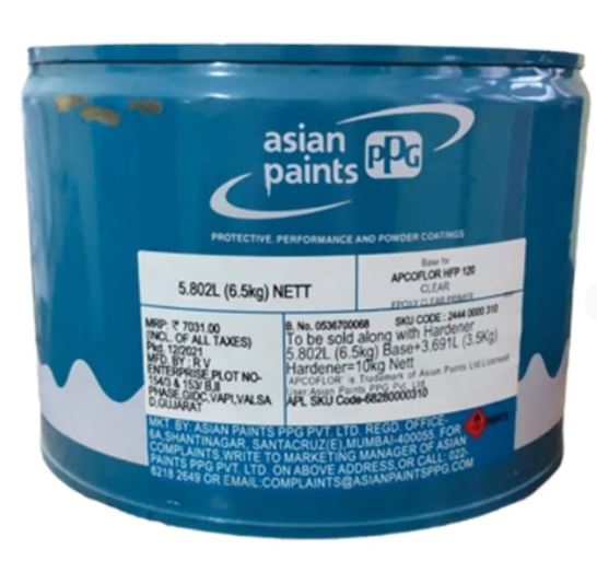 Asian Paints Ppg Ci Rubber Paint Smoke Grey 1L