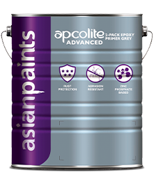 Asian Paint Epoxy 2pk Primer Lt Grey 4lr